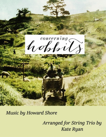 Concerning Hobbits String Trio Sheet Music