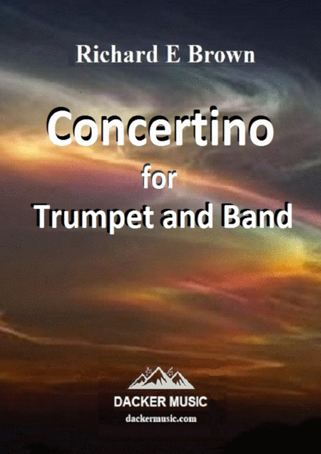 Concertino For Trumpet And Band Sheet Music