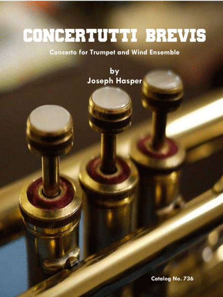 Concertutti Brevis Concerto For Trumpet And Wind Ensemble Sheet Music