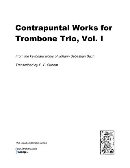 Free Sheet Music Contrapuntal Works For Trombone Trio Vol I