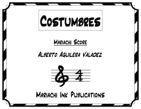 Free Sheet Music Costumbres