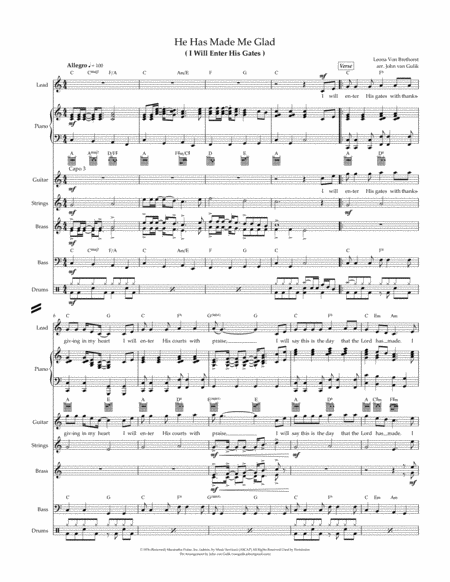 Free Sheet Music Counterpoint March