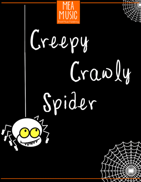 Free Sheet Music Creepy Crawly Spider