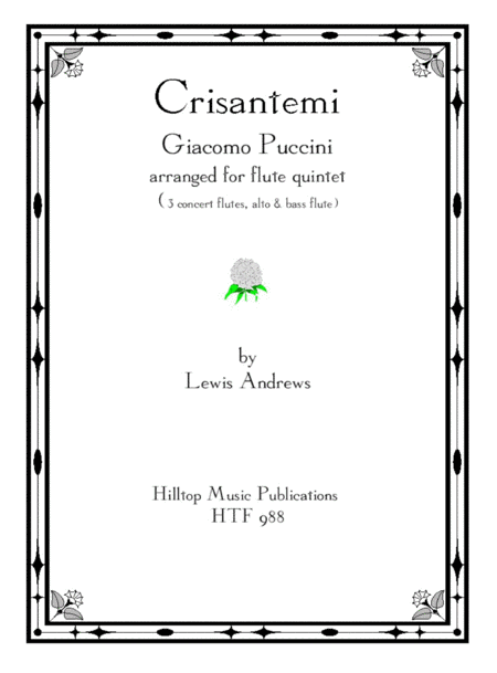 Crisantemi Sheet Music