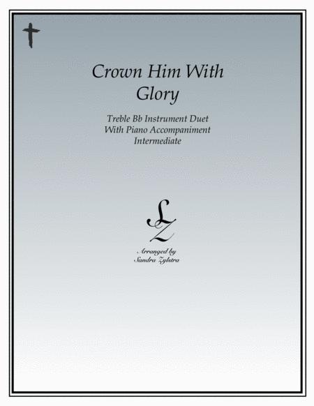 Crown Him With Glory Treble Bb Instrument Duet Sheet Music