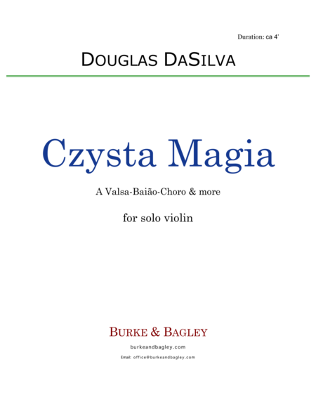 Czysta Magia Sheet Music