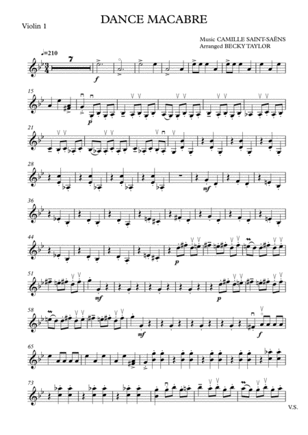 Dance Macabre Sheet Music