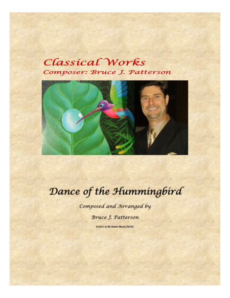 Free Sheet Music Dance Of The Hummingbird