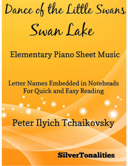 Dance Of The Little Swans Elementary Piano Sheet Music Sheet Music