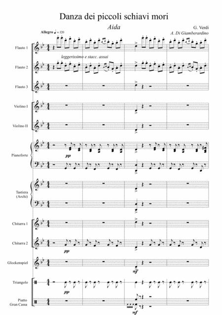 Free Sheet Music Dance Of The Moorish Slaves Student Orchestra