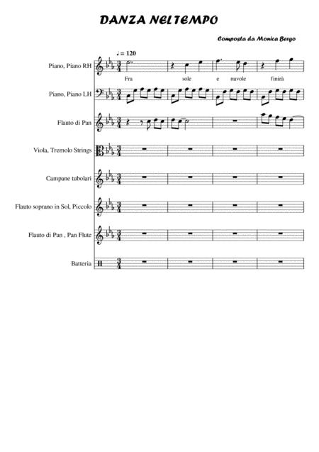 Free Sheet Music Dance Over Time