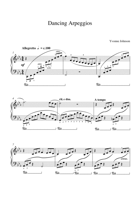 Dancing Arpeggios Sheet Music