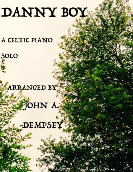 Danny Boy Celtic Piano Sheet Music