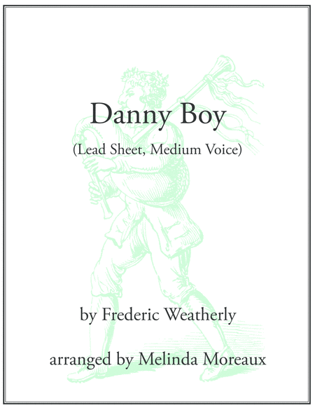 Free Sheet Music Danny Boy Medium Voice