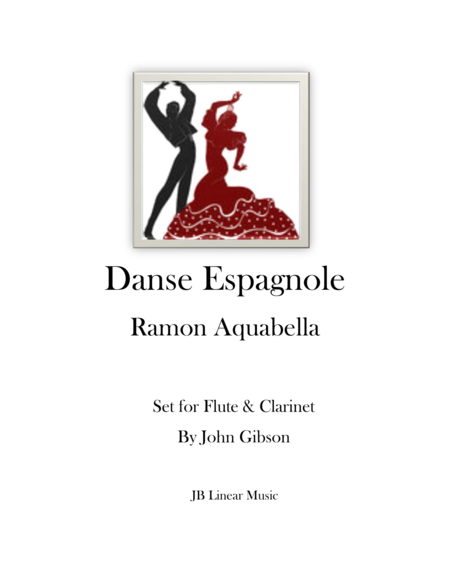 Danse Espagnole For Flute And Clarinet Duet Sheet Music