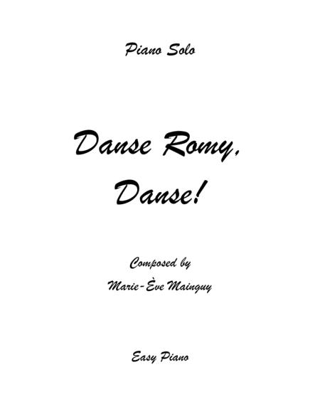 Danse Romy Danse Sheet Music