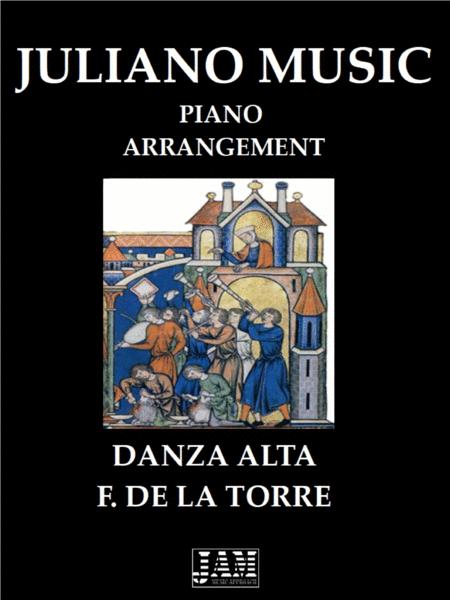 Free Sheet Music Danza Alta Easy Piano Arrangement F De La Torre