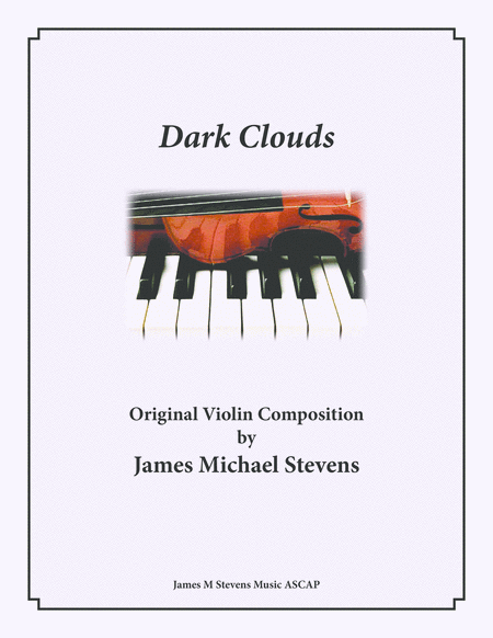 Dark Clouds Violin Piano Sheet Music