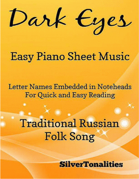 Free Sheet Music Dark Eyes Easy Piano Sheet Music