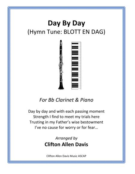 Free Sheet Music Day By Day Solo Clarinet And Piano