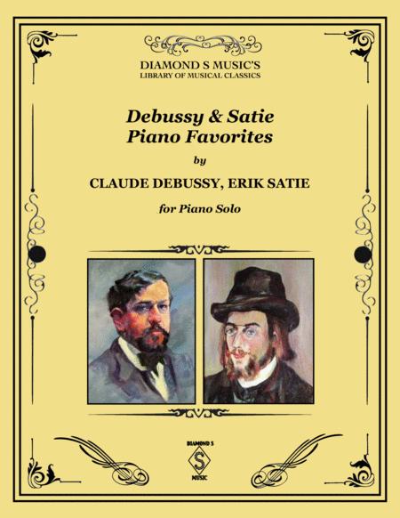 Debussy Satie Piano Favorites Collection Piano Solo Sheet Music