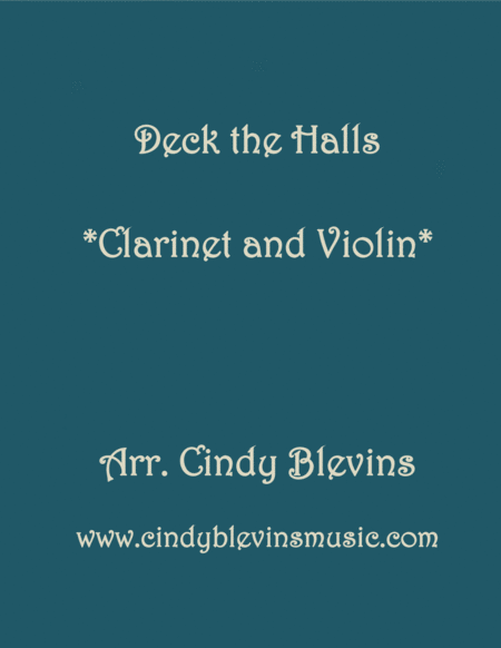 Deck The Halls For Clarinet And Violin Sheet Music