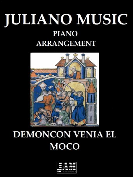 Demoncon Venia El Moco Easy Piano Arrangement Anonymous Sheet Music