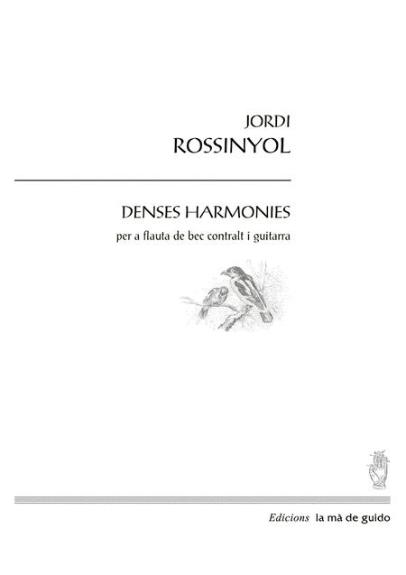 Denses Harmonies Sheet Music