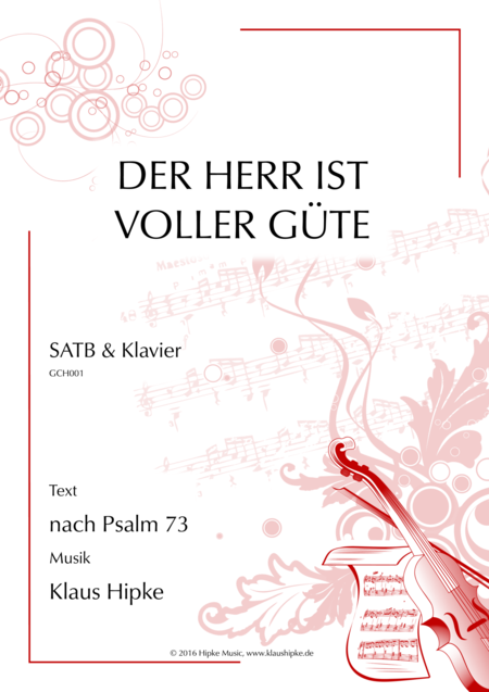 Der Herr Ist Voller Gte Sheet Music