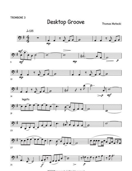 Desktop Grove For Big Band Bone 3 Sheet Music