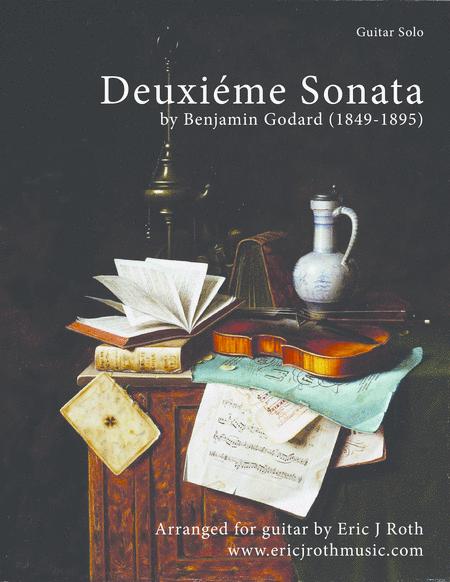 Deuxime Sonata By Benjamin Godard 1849 1895 Sheet Music