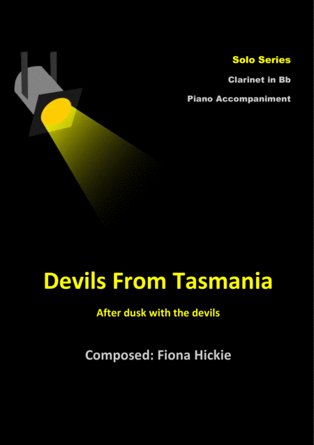 Free Sheet Music Devils From Tasmania