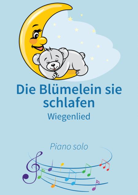 Die Blumelein Sie Schlafen Sheet Music