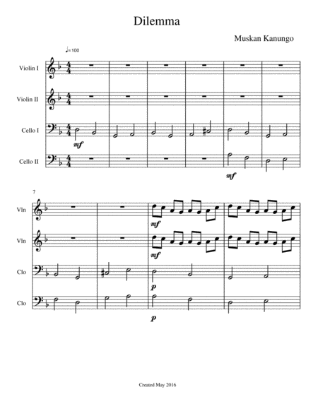 Free Sheet Music Dilemma