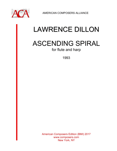 Dillon Ascending Spiral Sheet Music