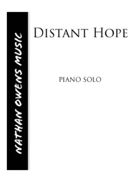 Distant Hope Piano Solo Sheet Music