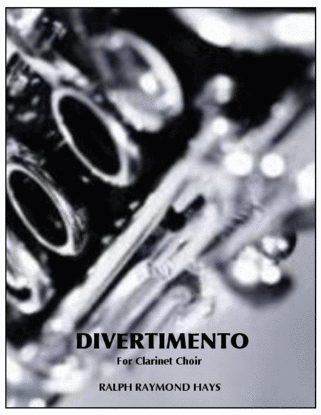 Divertimento For Clarinet Quartet Sheet Music