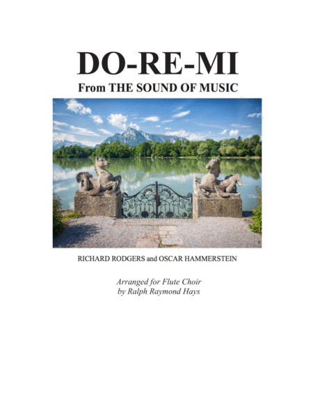 Free Sheet Music Do Re Mi For Flute Choir