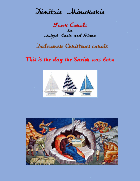 Free Sheet Music Dodecanese Christmas Carols For Mixed Choir And Piano