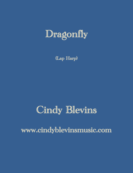 Free Sheet Music Dragonfly An Original Solo For Lap Harp From My Book Guardian Angel