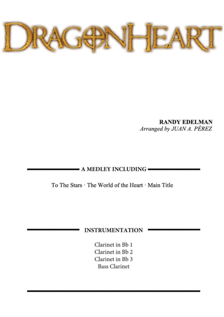 Dragonheart Sheet Music