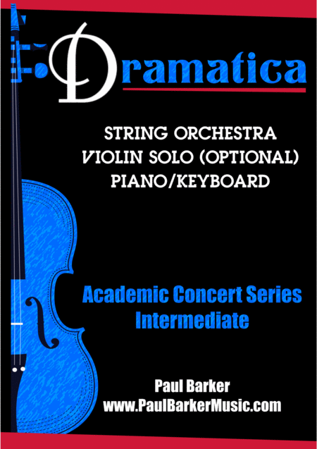 Free Sheet Music Dramatica For String Orchestra Score Parts