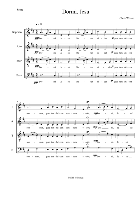 Free Sheet Music Dream Angus Argt By Eve Mctelenn Only Score