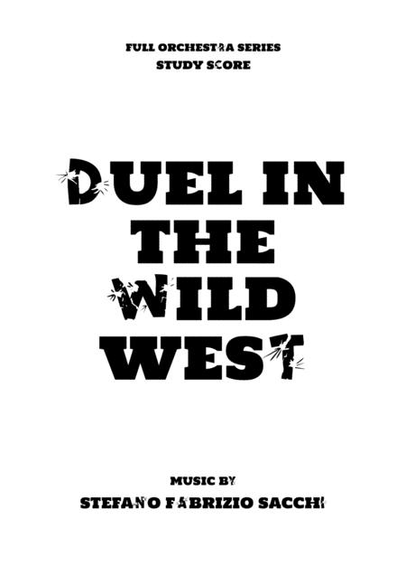 Duel In The Wild West Study Score Sheet Music