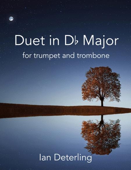 Duet In D Flat Major For Trumpet And Trombone Sheet Music