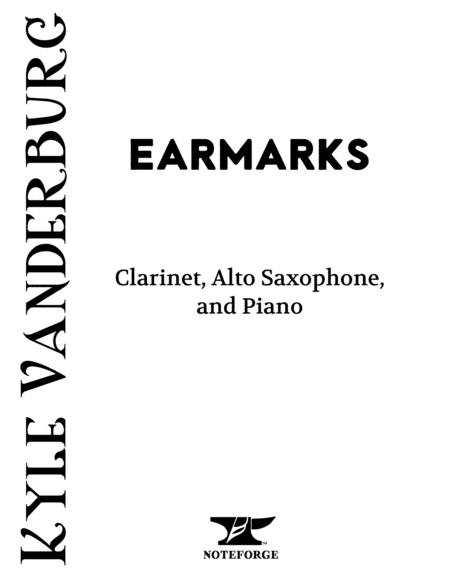 Free Sheet Music Earmarks