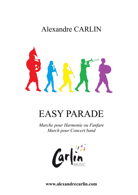 Easy Parade March For Concert Band Sheet Music