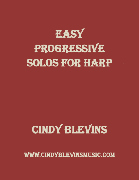 Free Sheet Music Easy Progressive Solos 28 Original Solos For Harp This Is Not A Lap Harp Book