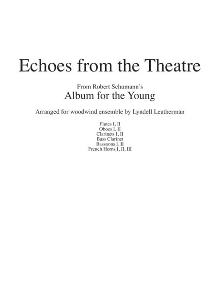 Echoes From The Theatre Sheet Music