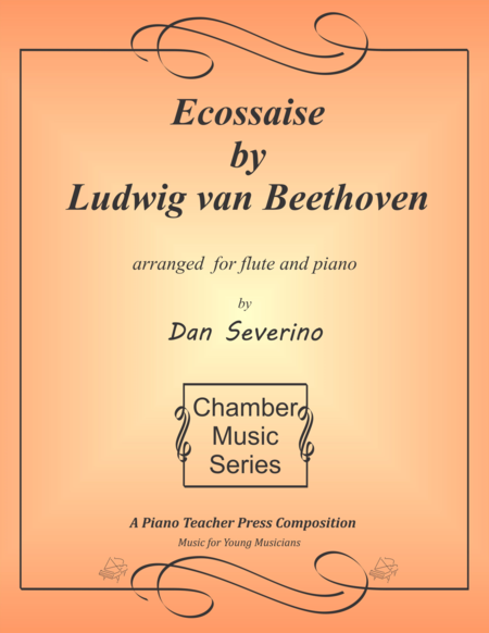 Free Sheet Music Ecossaise By Beethoven